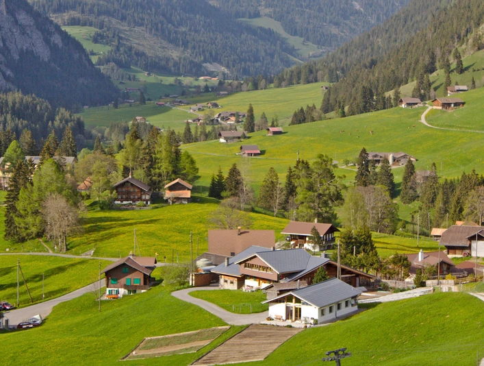 Exterior view summer