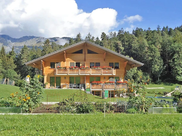 Vue extérieure en été