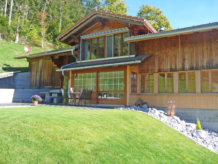 Exterior view in summer