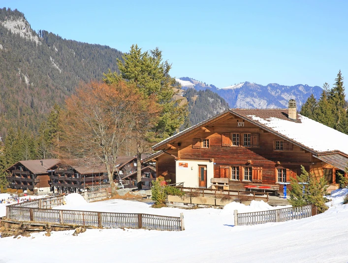 Vue extérieure en hiver