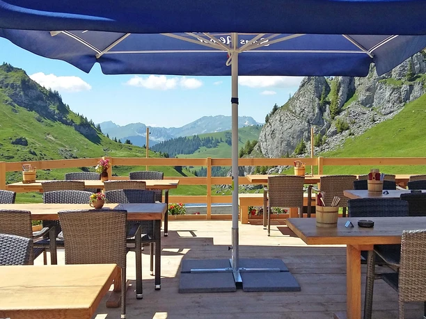 Aussicht von der Terrasse