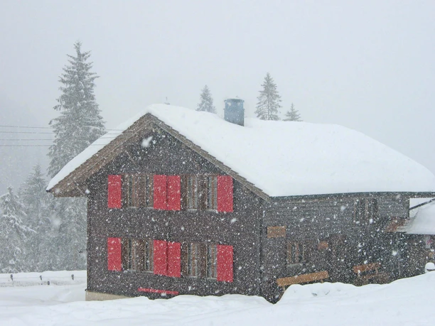 Vue extérieure en hiver