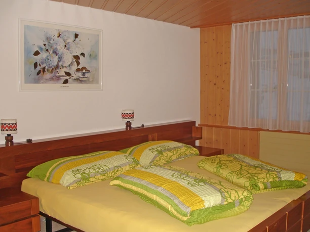 Bedroom with double bed