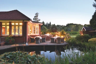 Köhlers Forsthaus Aurich Außen Gartenterasse Köhlers Forsthaus Aurich Außen Gartenterasse II