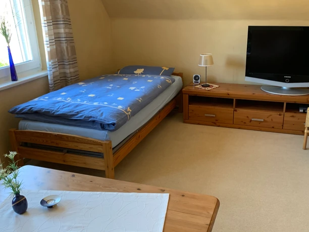 Eenpersoonskamer in het vakantieappartement Am Mahlersberg
