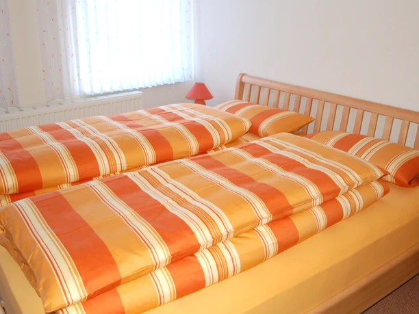 Slaapkamer van de Stabel vakantiewoningen