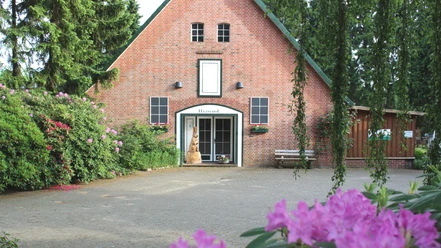 Haasehof Sittensen - De ingang van de boerderij