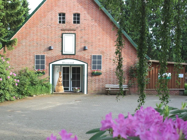 Haasehof Sittensen - Der Eingang zum Bauernhaus Haasehof Sittensen - Der Eingang zum Bauernhaus