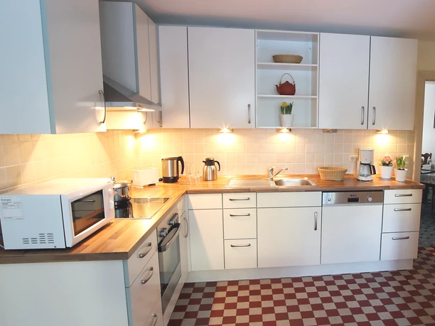 De keuken van de boerderij