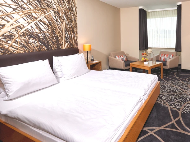 A double room at Hotel Schröder