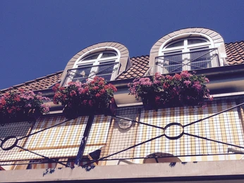 Parkhotel Flora in Bad Grund - Markise