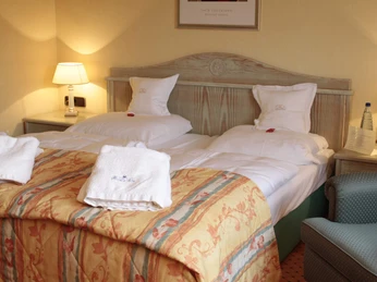 Hotel Villa Heine in Halberstadt - Schlafzimmer