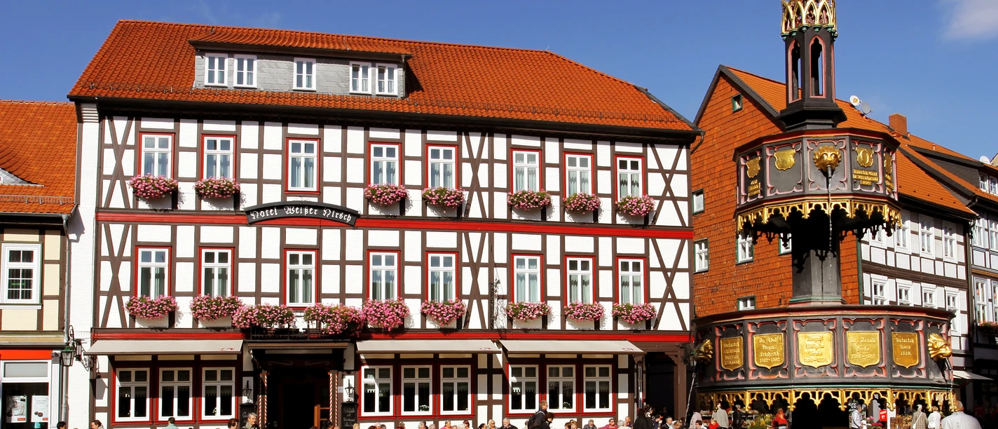 Hotel & Restaurant Weißer Hirsch in Wernigerode - Hausansicht
