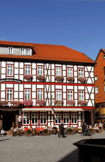 Hotel & Restaurant Weißer Hirsch in Wernigerode - Hausansicht