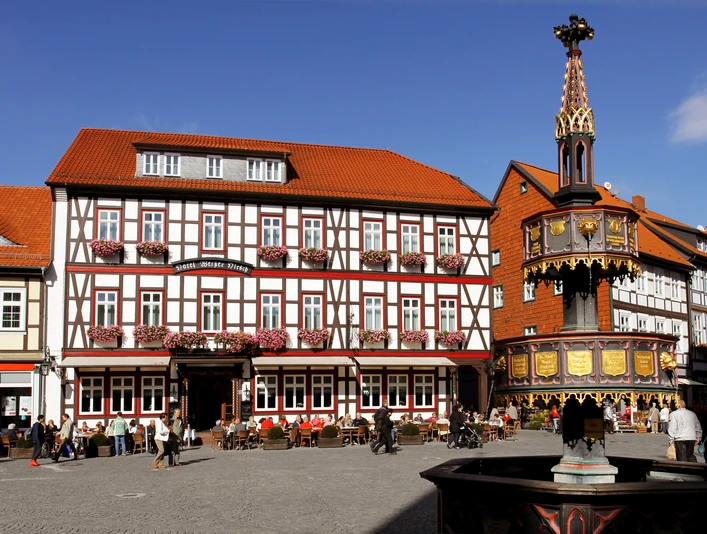 Hotel & Restaurant Weißer Hirsch in Wernigerode - Hausansicht