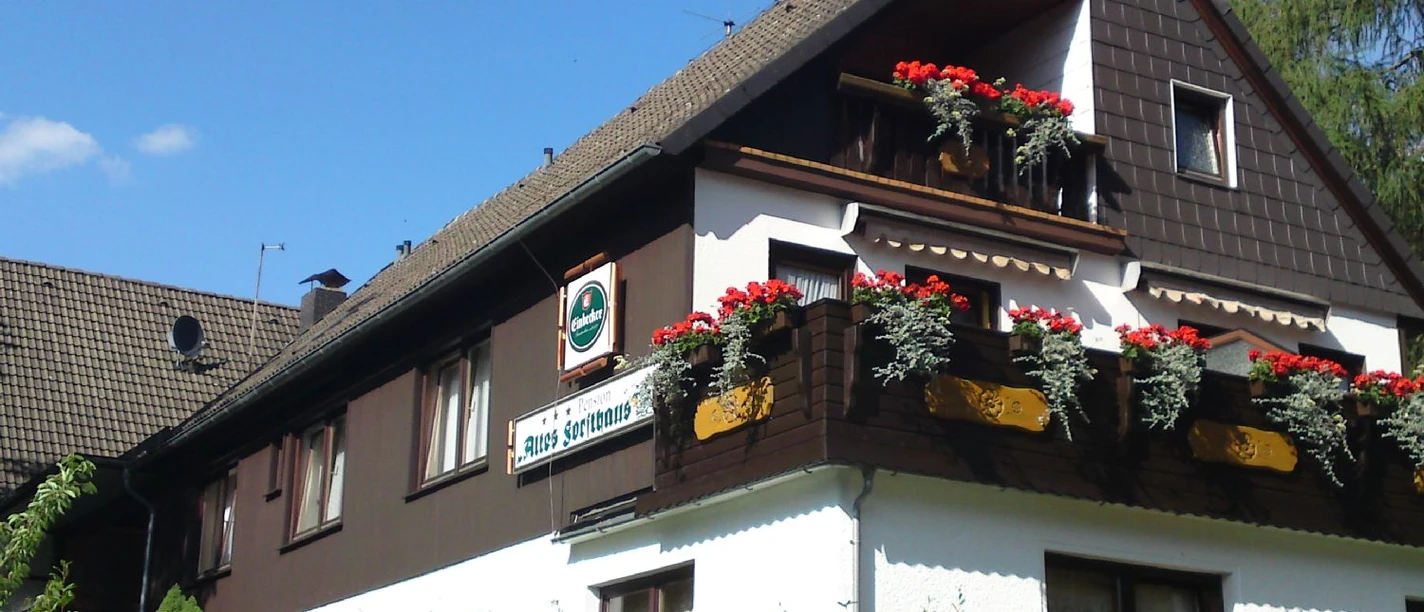 Hotel-Pension Altes Forsthaus in Zorge - Außenansicht