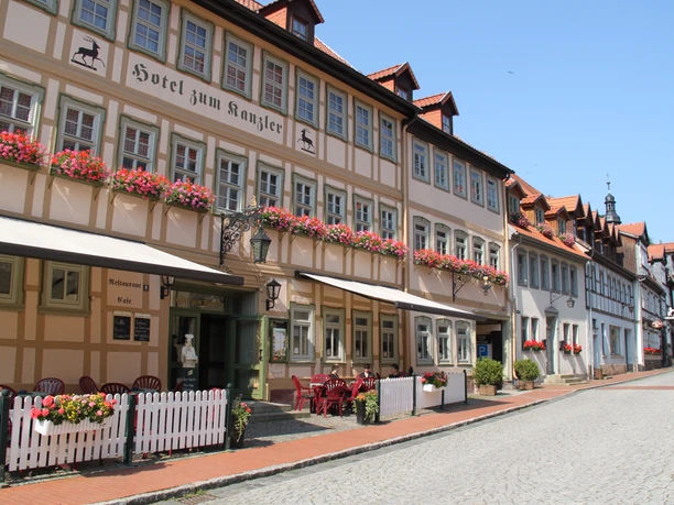 Hotel Zum Kanzler in Stolberg - Außenansicht