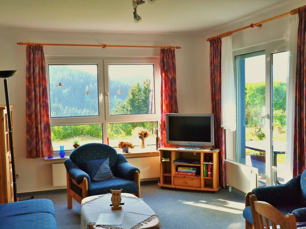 Haus Dreitälerblick in Altenau - Wohnzimmer Haus Dreitälerblick in Altenau - Wohnzimmer