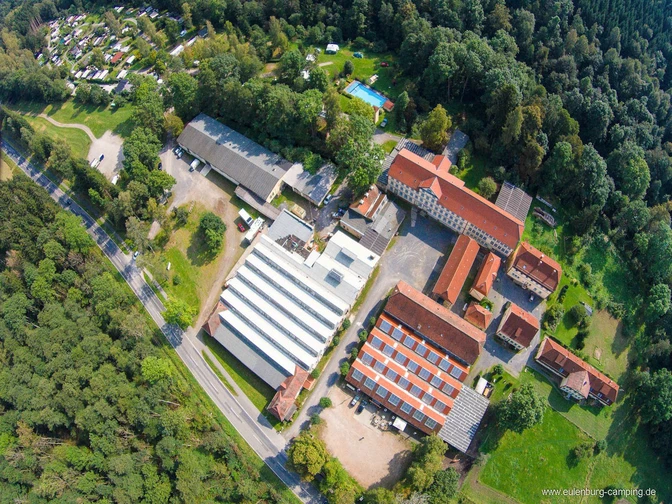 Campingplatz Eulenburg Osterode -Luftaufnahme