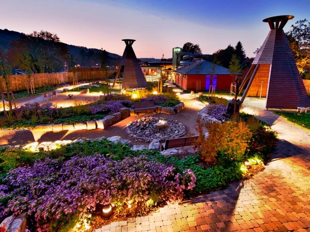 Saunagarten im ALOHA Osterode