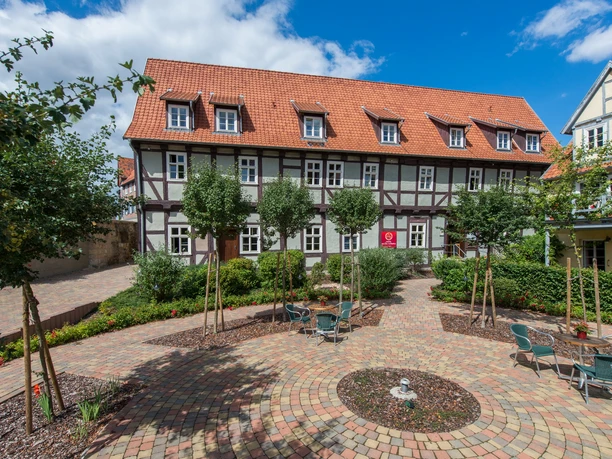 Hotel garni Maria Aurora in Quedlinburg - Außenansicht