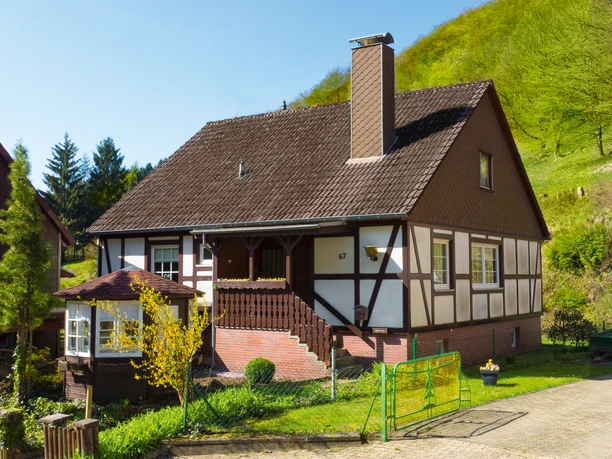 Ferienhaus Wildwechsel in Herzberg OT Lonau - Außenansicht
