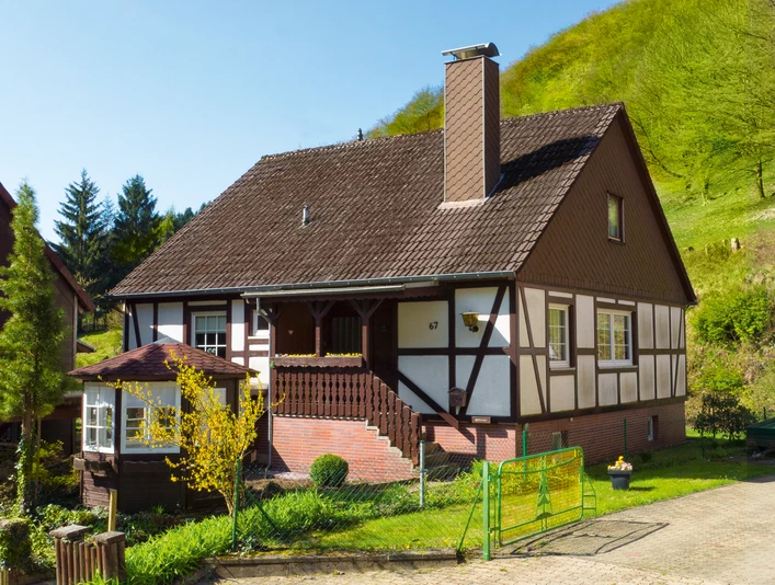 Ferienhaus Wildwechsel in Herzberg OT Lonau - Außenansicht