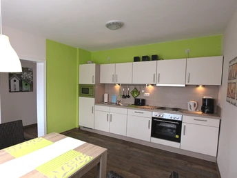 Wohnküche der Ferienwohnung Sprekels Wohnküche der Ferienwohnung Sprekels