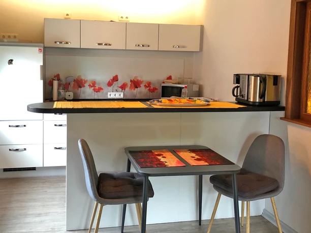 Küchenzeile Ferienwohnung Glockengießerstraße Küchenzeile Ferienwohnung Glockengießerstraße