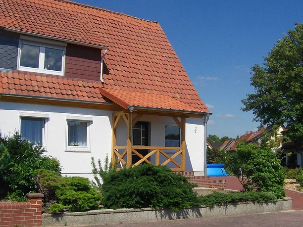 Buitenaanzicht van vakantiehuis Kirschke