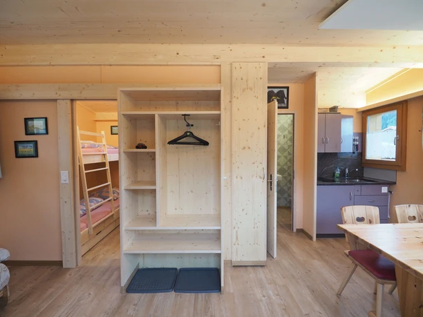 Interior design of the Chalet Marianne Interior design of the holiday apartment