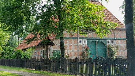 Thölkes Hus in Höperhöfen - das denkmalgeschützte Haus von außen Thölkes Hus in Höperhöfen - das denkmalgeschützte Haus von außen