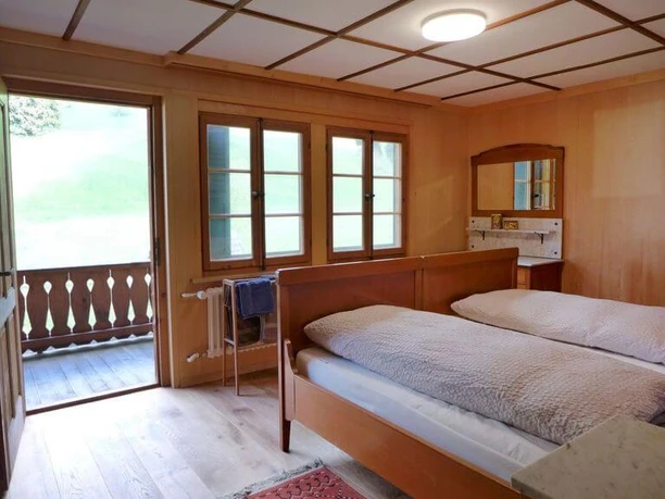 Doppelzimmer mit Balkon in der Ferienwohnung "Alte Post" Doppelzimmer mit Zugang zum Balkon