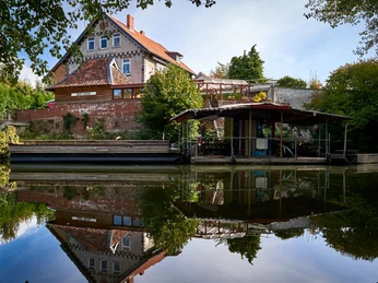 Die Bootstation des Okerpiraten