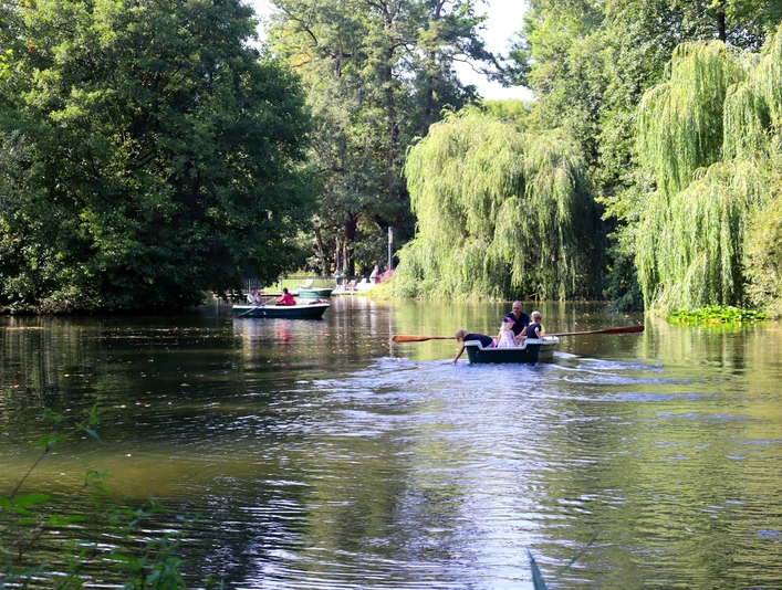 Gondelteich im Stadtpark Nordhausen