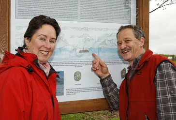 Geo-Trip auf dem Kieselstein-Lehrpfad an der Isar in Krün mit Herrn Karner