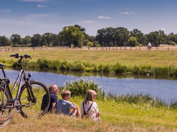 Rast einlegen an der Aller Rast einlegen an der Aller