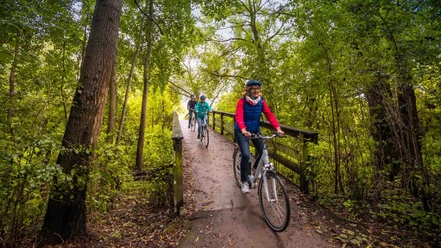 Cycling through nature Cycling through nature