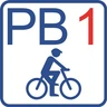 Routenschild Paderborner Seentour (PB 1) Routenschild Paderborner Seentour (PB 1)