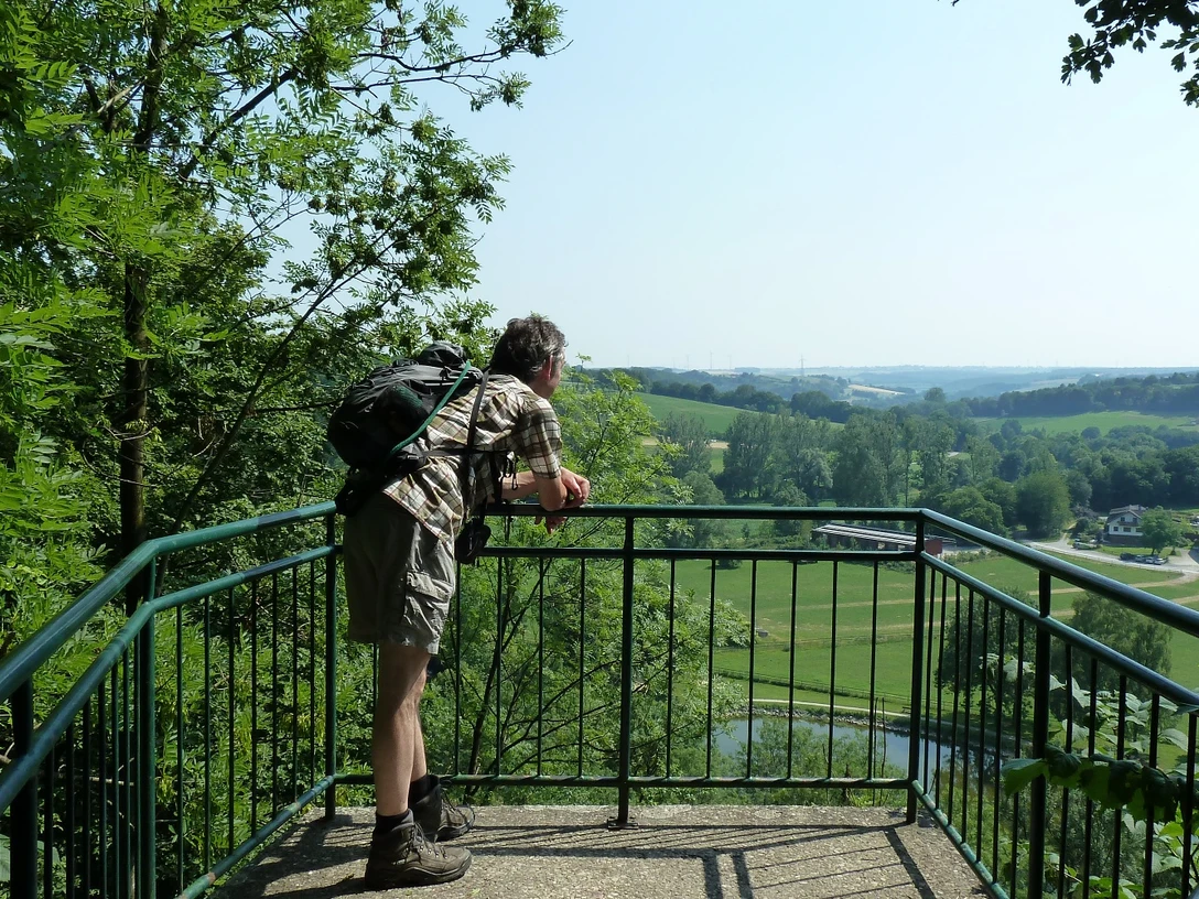 Altenau Wanderweg | Aussichtspunkt "Teufelstein" bei Borchen-Etteln
