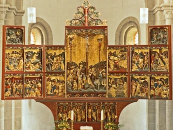 Schnitzaltar von 1525 des Meisters Hinrik Stavoer, Foto: Harald Wurm
