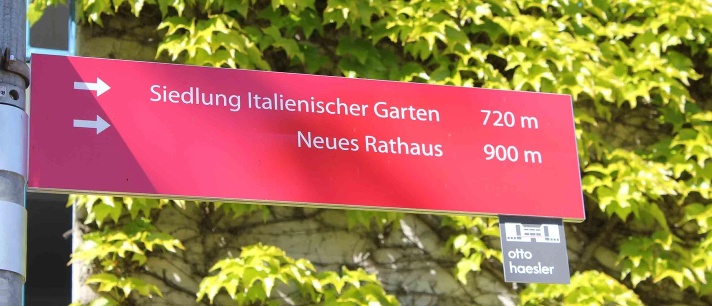 Schilder weisen den Weg Schilder weisen den Weg