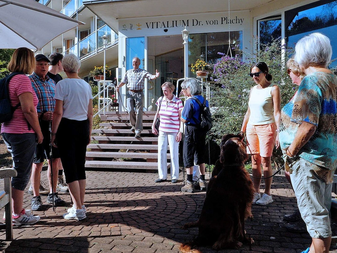 Vitalium Dr. von Plachy in Bad Lauterberg - Vorplatz Vitalium Dr. von Plachy in Bad Lauterberg - Vorplatz
