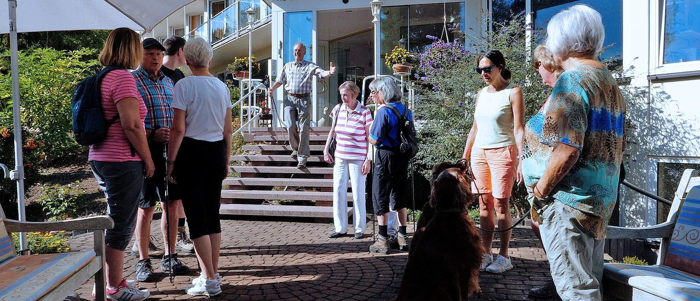 Vitalium Dr. von Plachy in Bad Lauterberg - Vorplatz Vitalium Dr. von Plachy in Bad Lauterberg - Vorplatz