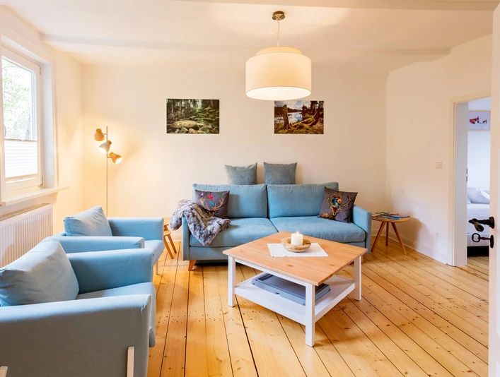 Ferienwohnung Bad Sachsa Harz - Wohnzimmer Ferienwohnung Bad Sachsa Harz - Wohnzimmer