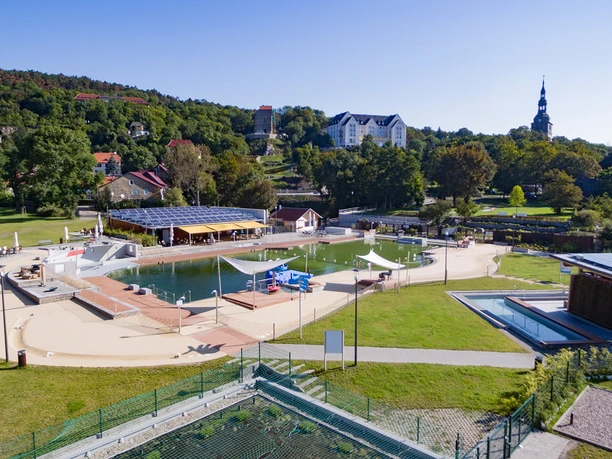 Solewasser-Vitalpark Luftaufnahme