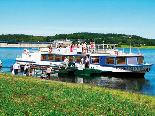 Talsperre Pöhl - Fahrgastschifffahrt