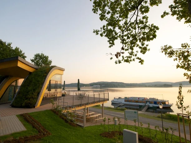 Talsperre Pöhl - Fähranleger