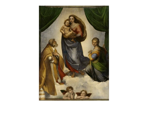 Raffael (Raffaello Santi): Die Sixtinische Madonna, 1512/13