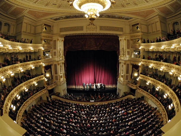 Zuschauerraum der Semperoper Dresden